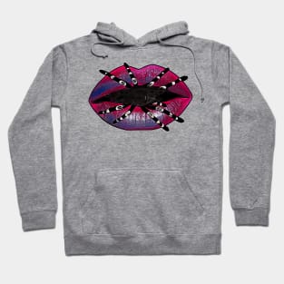 Tarantula lips Hoodie